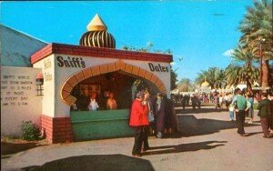 Sniff's_Date_Shop,_National_Date_Festival_postcard_(1950s)